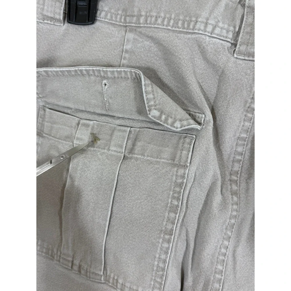 Cabela's 7-Pocket Hiker Cargo Pants Men's 40 Khaki Outdoor Hiking Utility